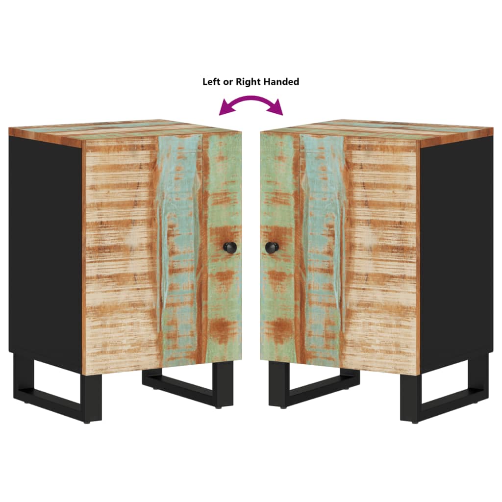 Badkamerkast 38X33X58 Cm Massief Recycled Hout