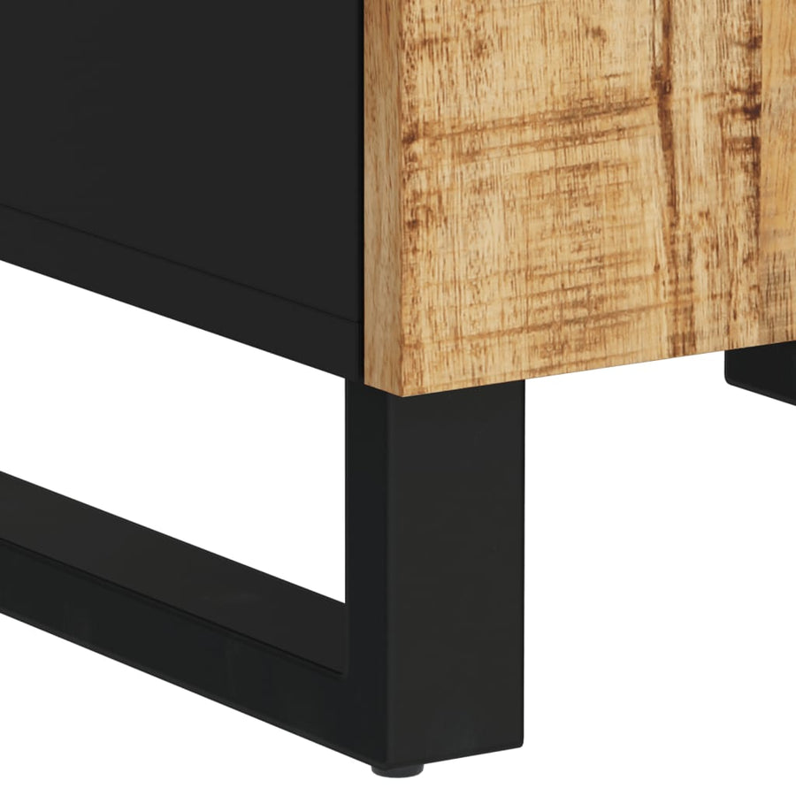 Badkamerkast 38X33X160 Cm Massief Mangohout