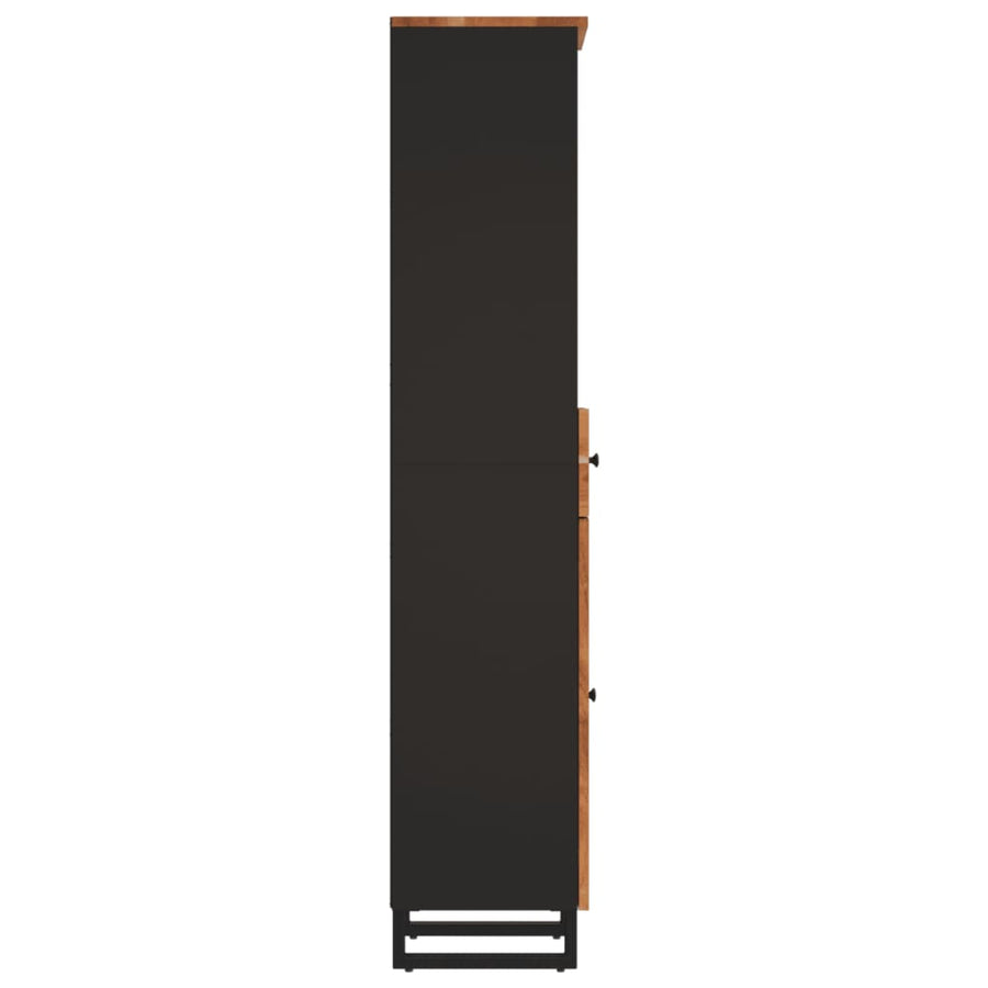 Badkamerkast 38X33X160 Cm Massief Recycled Hout
