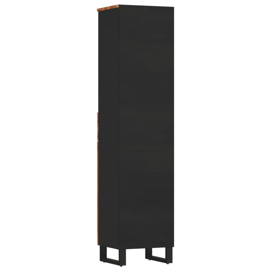 Badkamerkast 38X33X160 Cm Massief Recycled Hout