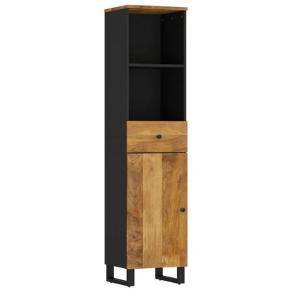 Badkamerkast 38X33X60 Cm Massief Mangohout Honingbruin