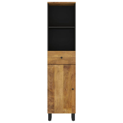 Badkamerkast 38X33X60 Cm Massief Mangohout Honingbruin