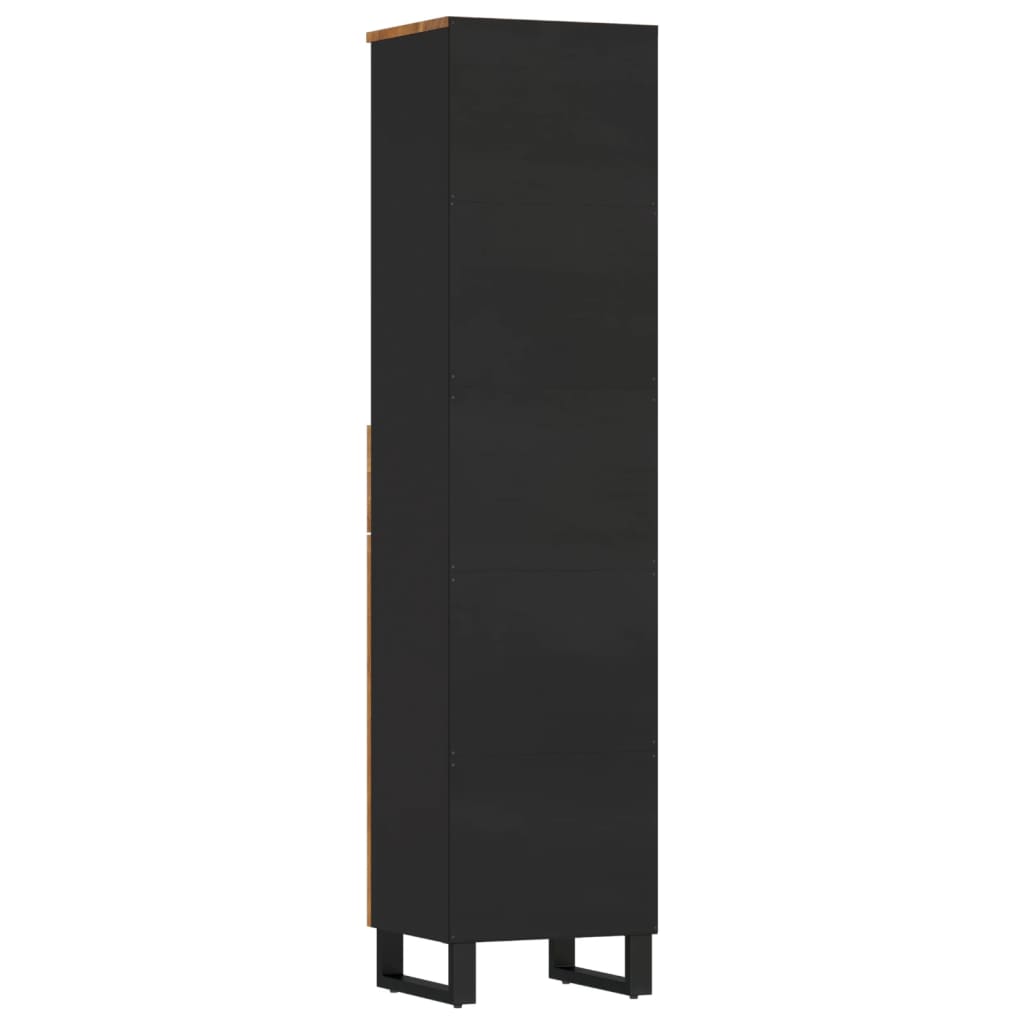 Badkamerkast 38X33X60 Cm Massief Mangohout Honingbruin