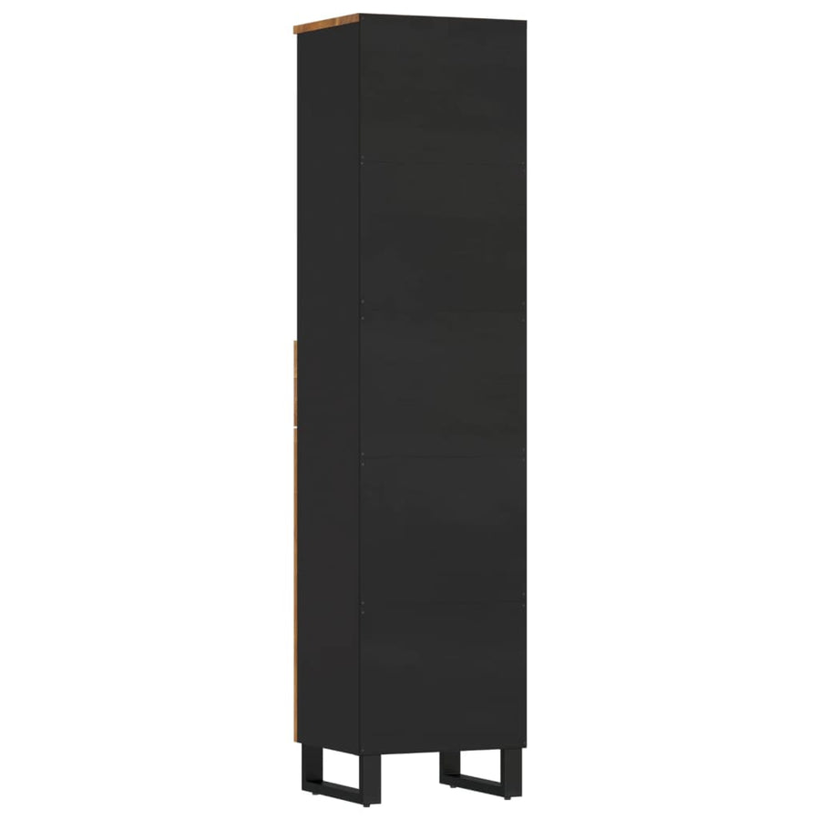 Badkamerkast 38X33X60 Cm Massief Mangohout Honingbruin