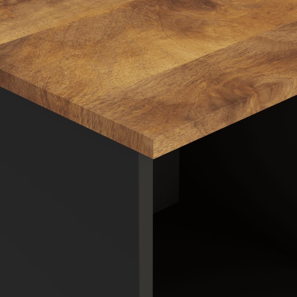 Badkamerkast 38X33X60 Cm Massief Mangohout Honingbruin