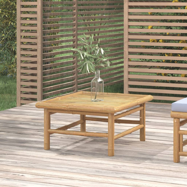 Tuin 65X55X30 Cm Bamboe Taupe Tafel