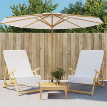 Strandhanddoeken 2 St 400 G/M² 60X135 Cm Stof Wit
