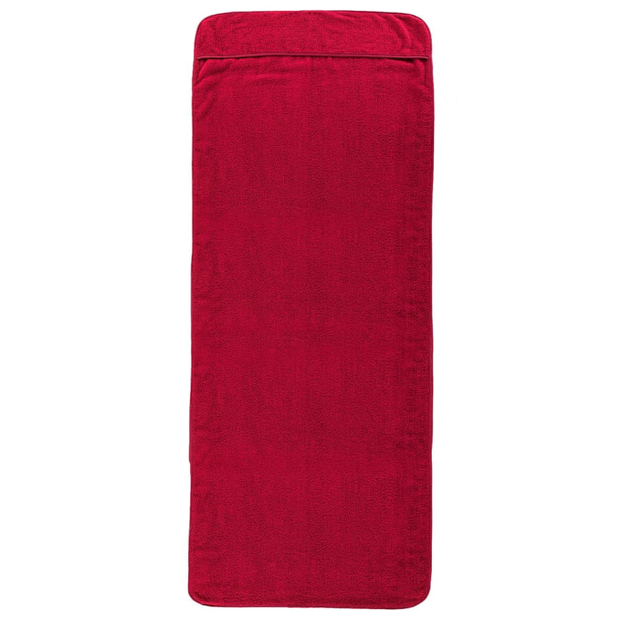 Strandhanddoeken 400 G/M² Stof Bordeaux 2 60 x 135 cm Rood
