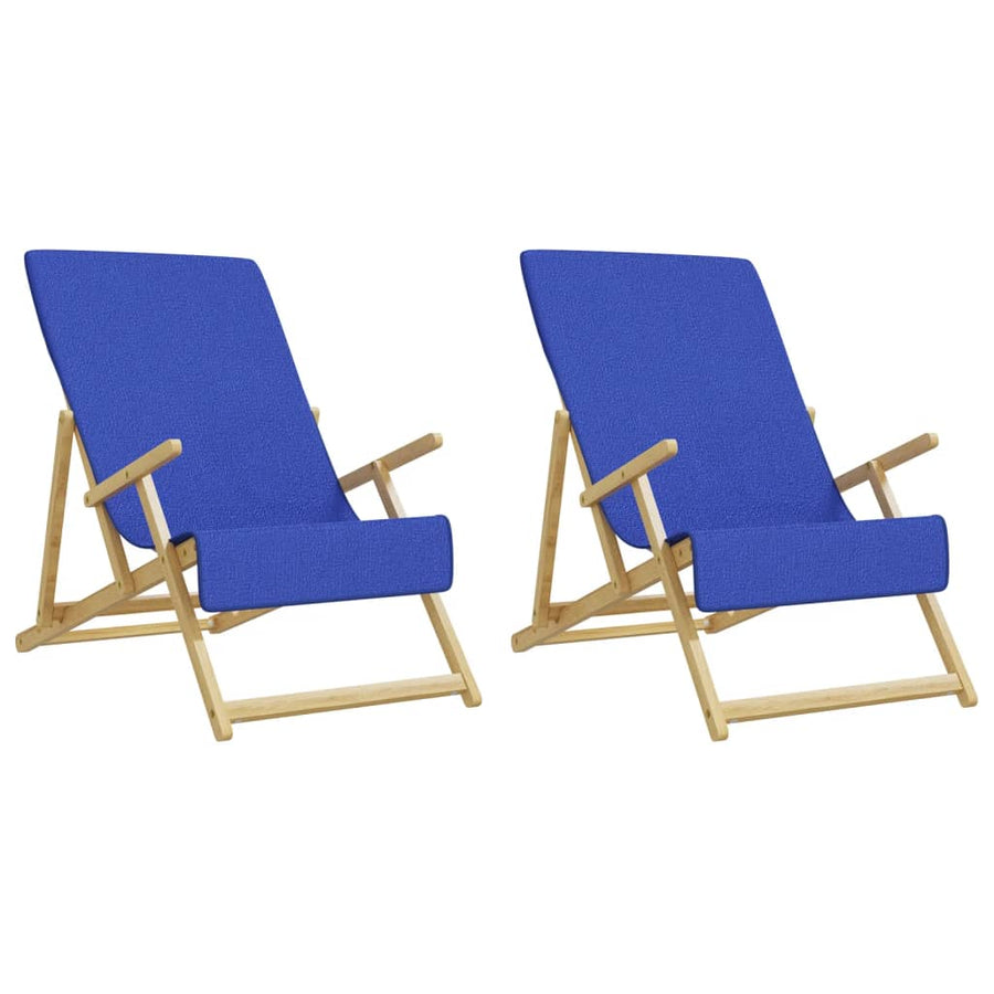 Strandhanddoeken 400 G/M² Stof Konings 2 60 x 135 cm Blauw