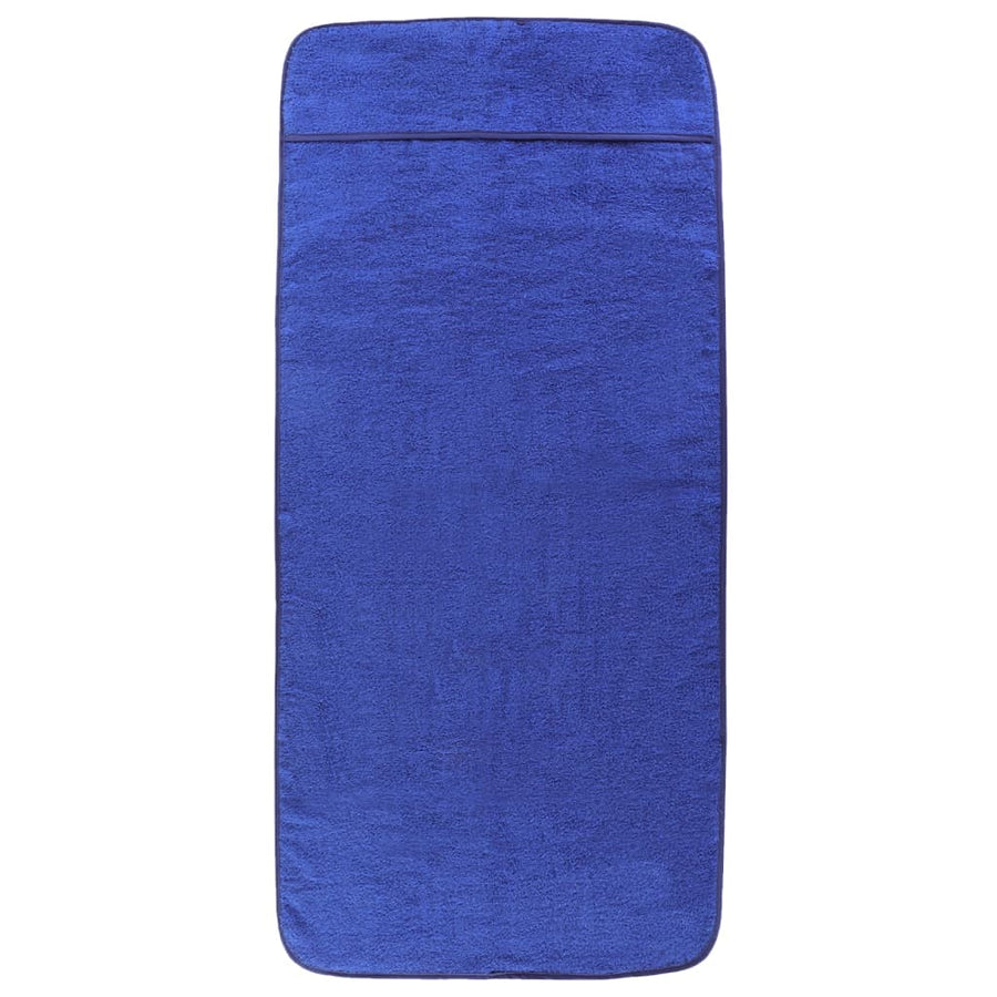 Strandhanddoeken 400 G/M² Stof Konings 2 60 x 135 cm Blauw