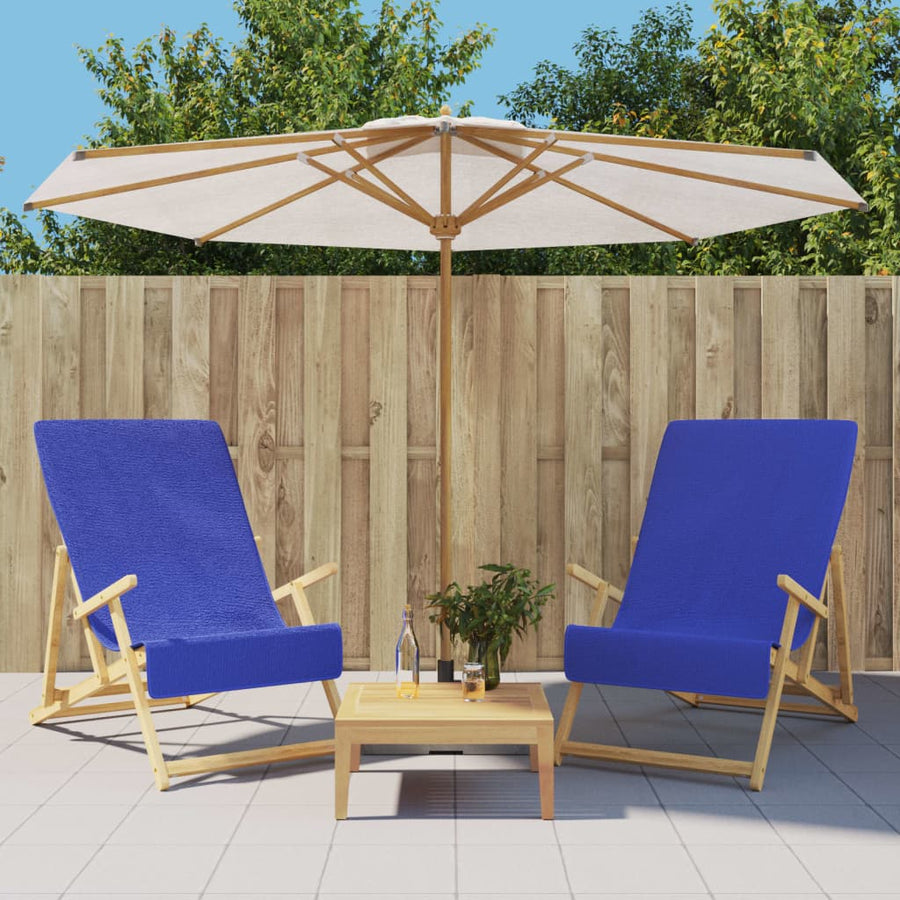 Strandhanddoeken 400 G/M² Stof Konings 2 60 x 135 cm Blauw