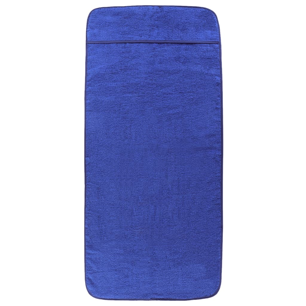 Strandhanddoeken 400 G/M² Stof Konings 2 75 x 200 cm Blauw