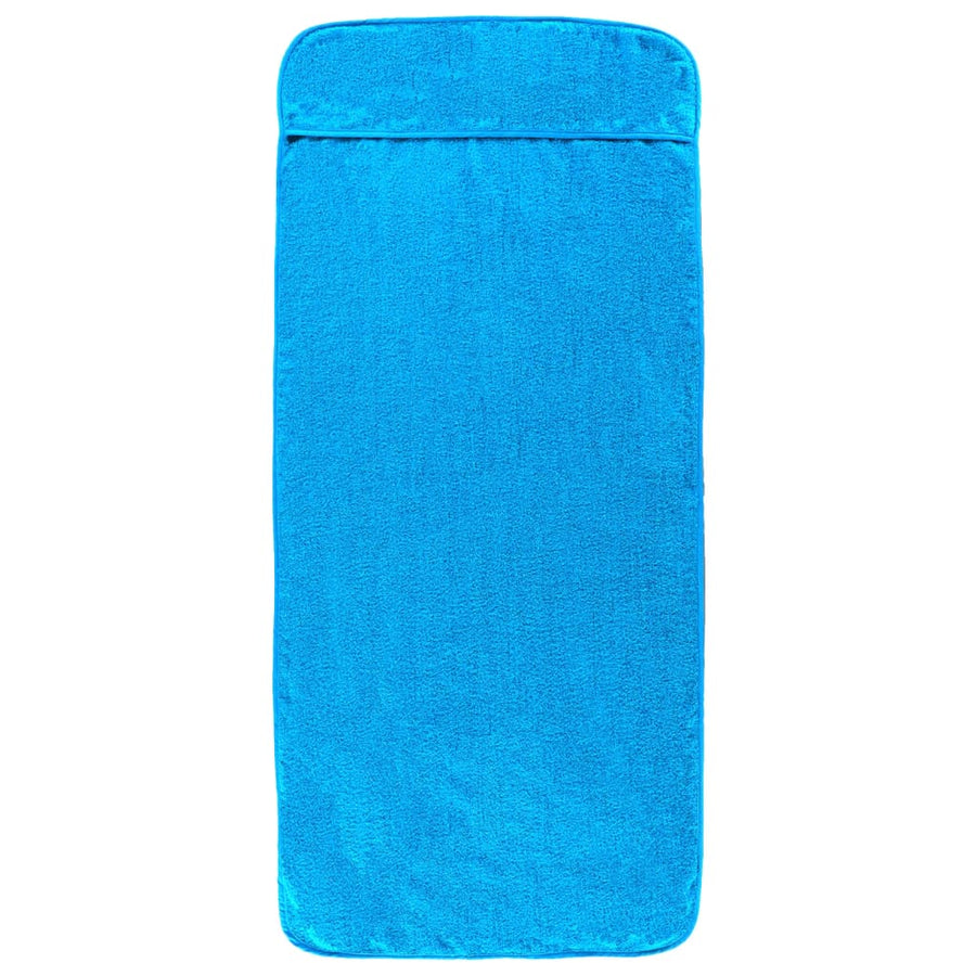 Strandhanddoeken 400 G/M² Stof 2 75 x 200 cm Turquoise