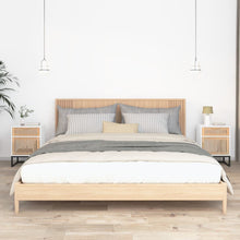 Nachtkastjes 2 St 40X30X55,5 Cm Bewerkt Hout En Ijzer Wit