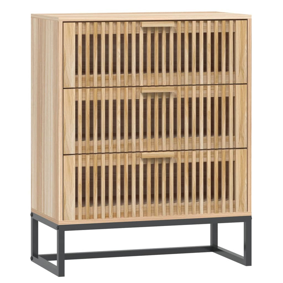 Dressoir 60X30X75 Cm Bewerkt Hout