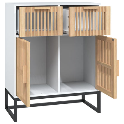 Dressoir 60X30X75 Cm Bewerkt Hout Wit