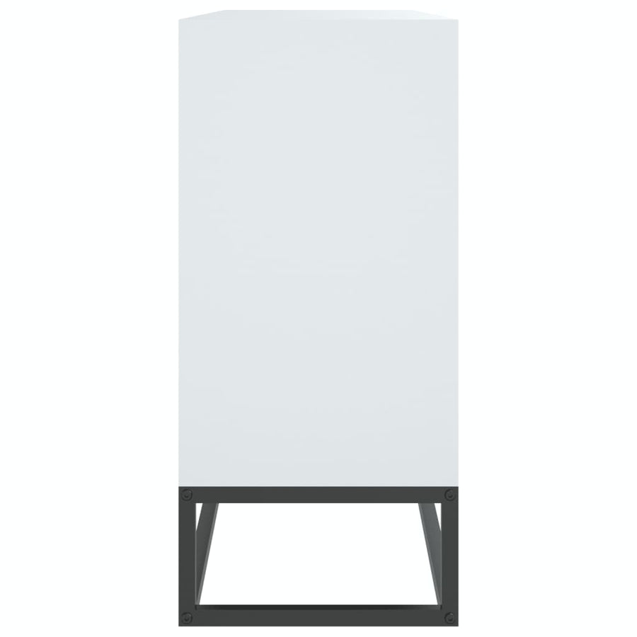 Dressoir 05X30X65 Cm Bewerkt Hout Wit