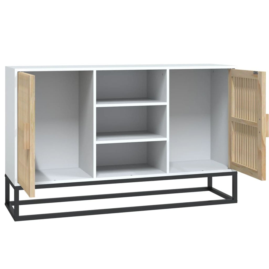 Dressoir 05X30X65 Cm Bewerkt Hout Wit