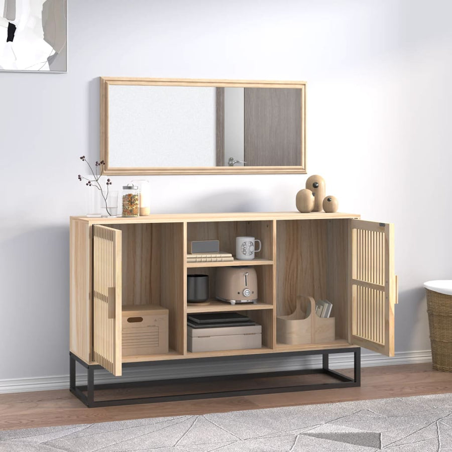 Dressoir 05X30X65 Cm Bewerkt Hout Bruin