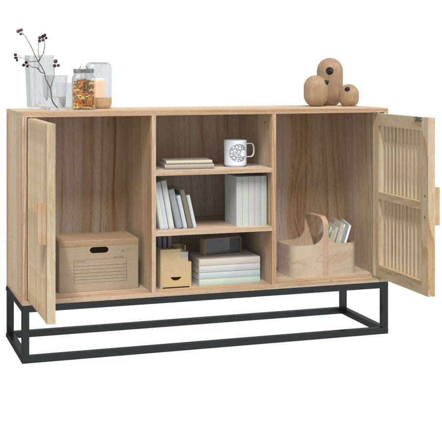 Dressoir 05X30X65 Cm Bewerkt Hout Bruin