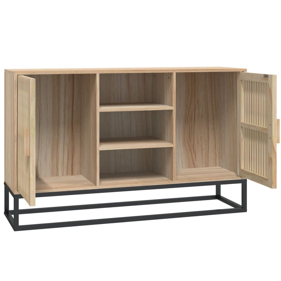 Dressoir 05X30X65 Cm Bewerkt Hout Bruin