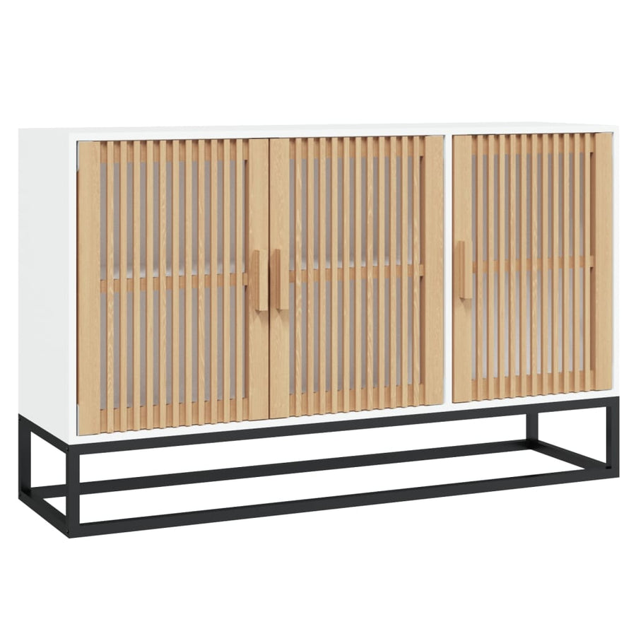 Dressoir 05X30X65 Cm Bewerkt Hout Wit