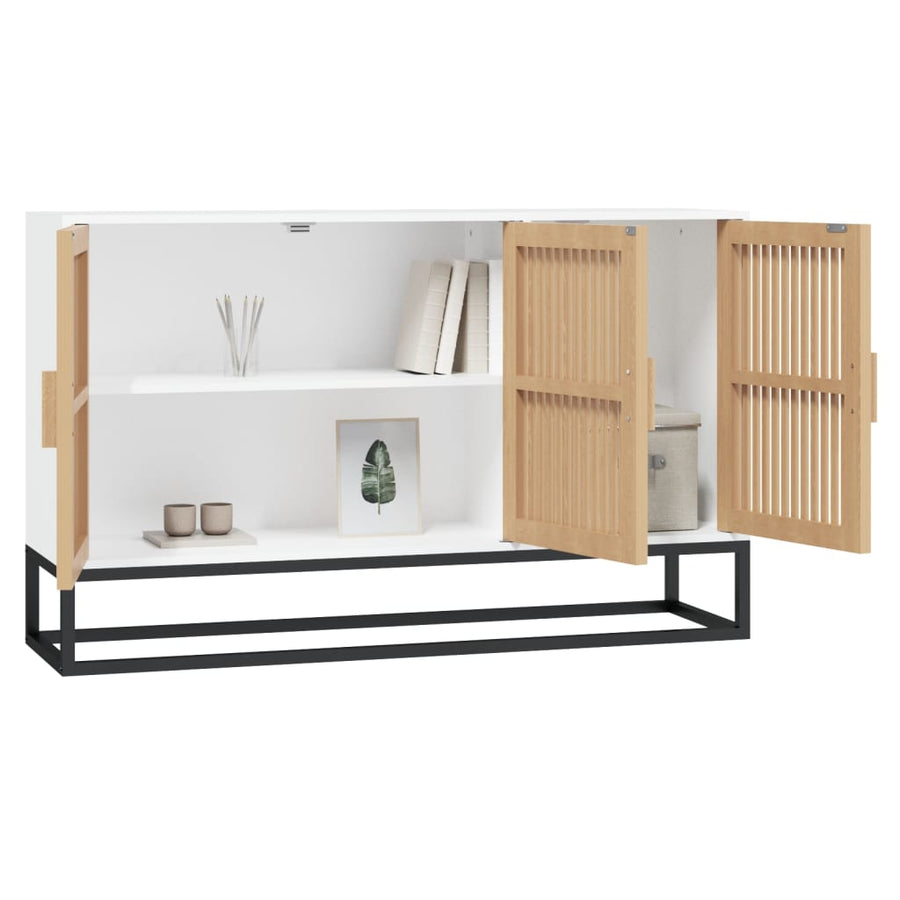 Dressoir 05X30X65 Cm Bewerkt Hout Wit
