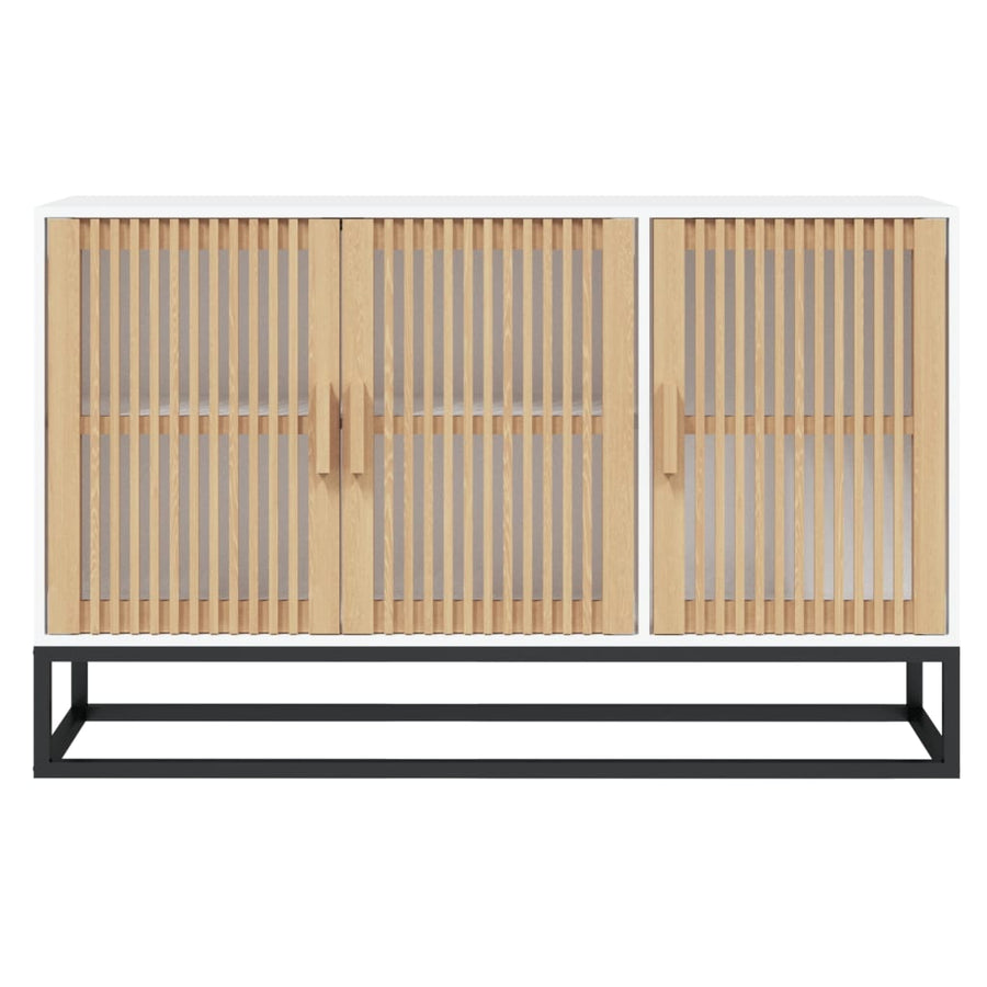 Dressoir 05X30X65 Cm Bewerkt Hout Wit
