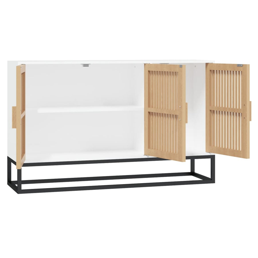 Dressoir 05X30X65 Cm Bewerkt Hout Wit
