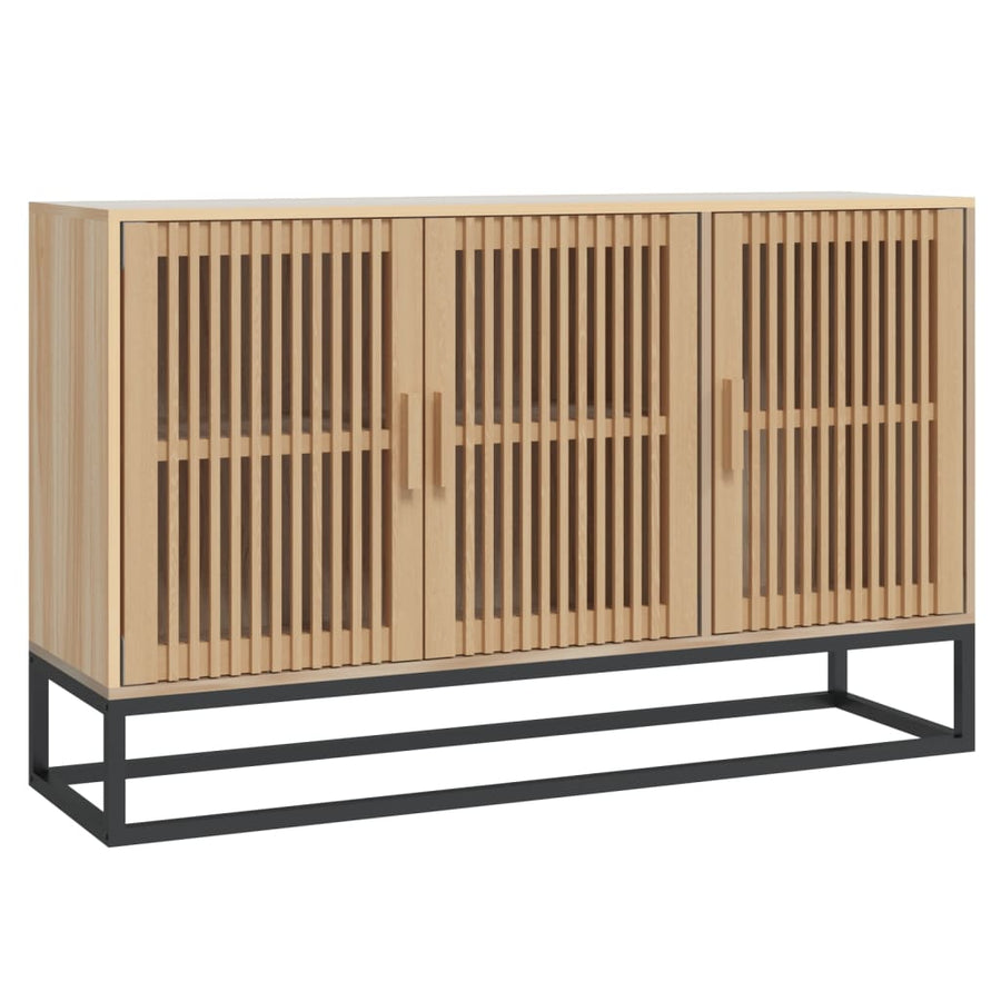 Dressoir 05X30X65 Cm Bewerkt Hout Bruin