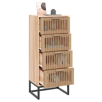 Hoge Kast 40X30X95 Cm Bewerkt Hout