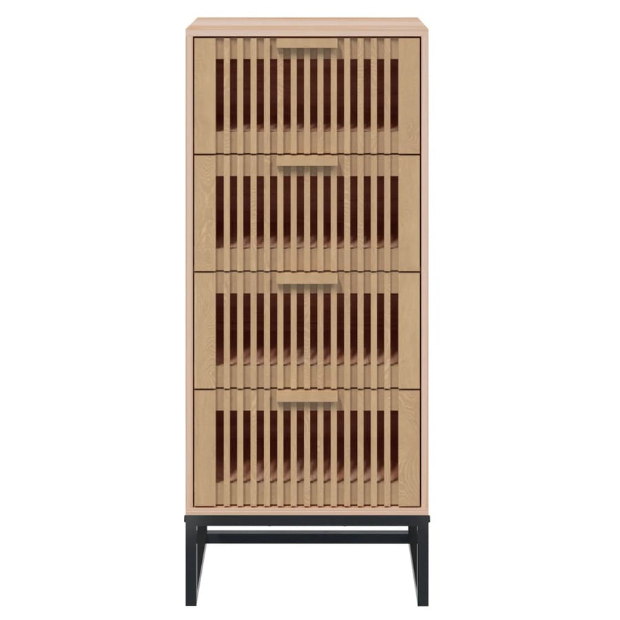 Hoge Kast 40X30X95 Cm Bewerkt Hout