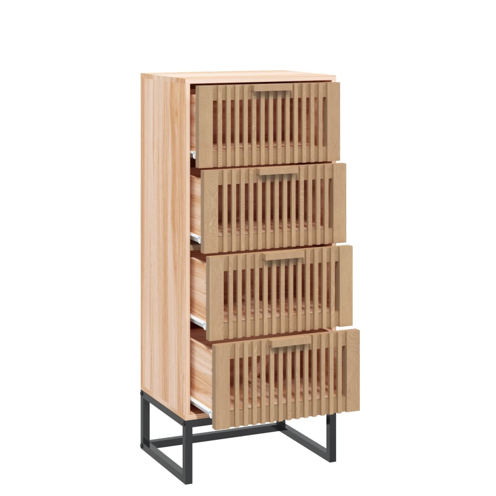 Hoge Kast 40X30X95 Cm Bewerkt Hout