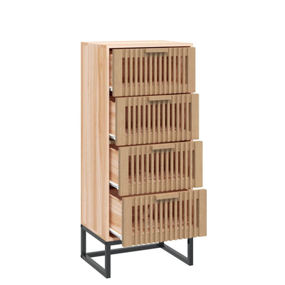 Hoge Kast 40X30X95 Cm Bewerkt Hout