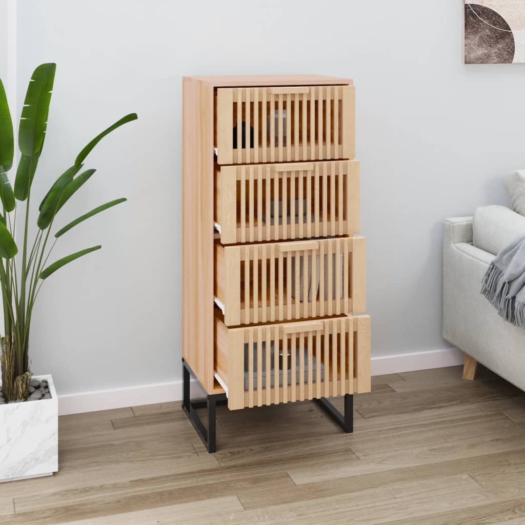 Hoge Kast 40X30X95 Cm Bewerkt Hout