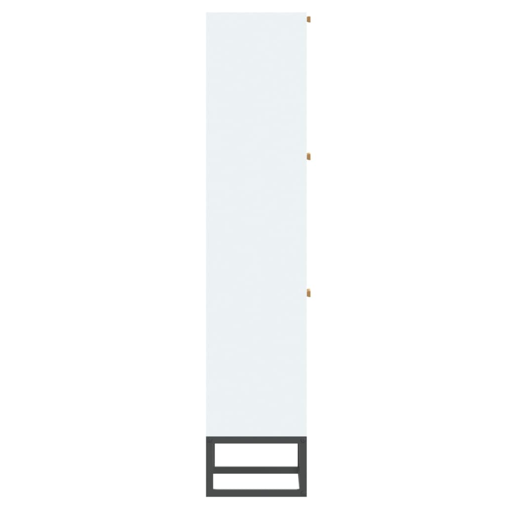 Schoenenkast 52X25X20 Cm Bewerkt Hout Wit
