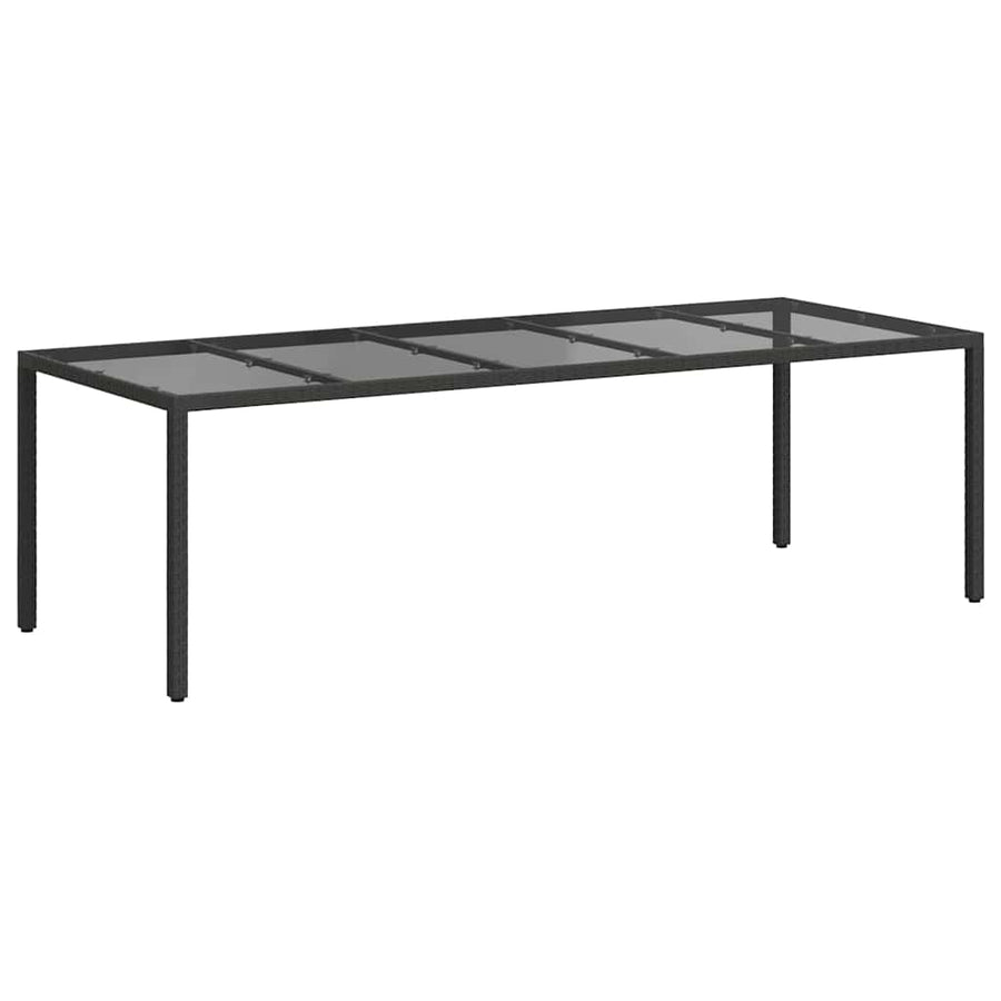 Tuinstafel Pure Zwart 250 x 100 x 75 cm poly rattan