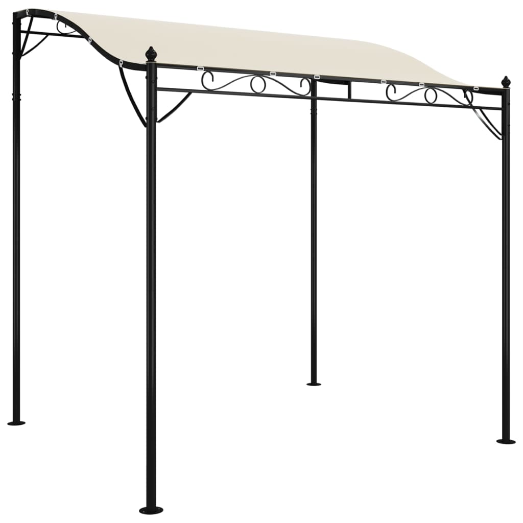 Luifel 2X2,3 M 180 G/M² Stof En Staal Kleurig Crème