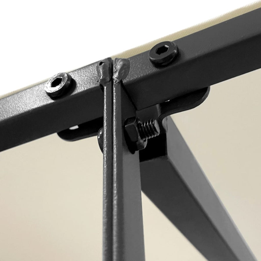 Luifel 2X2,3 M 180 G/M² Stof En Staal Kleurig Crème