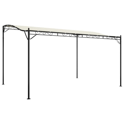 Luifel 4X3 M 180 G/M² Stof En Staal Crèmekleurig