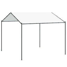 Prieel Wit 4 x 4 x 2,6 m Staal en Polyester