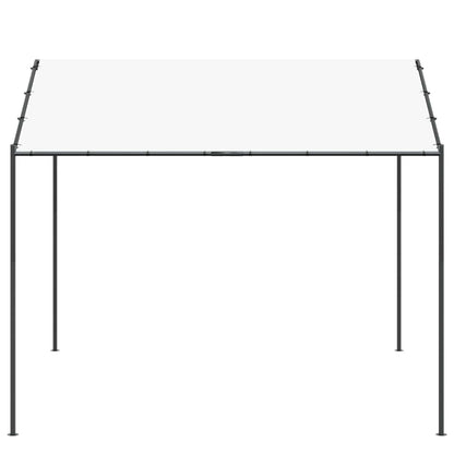 Prieel Wit 4 x 4 x 2,6 m Staal en Polyester