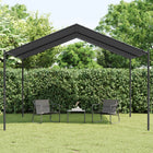 Tuinpaviljoen 4x4 m antraciet