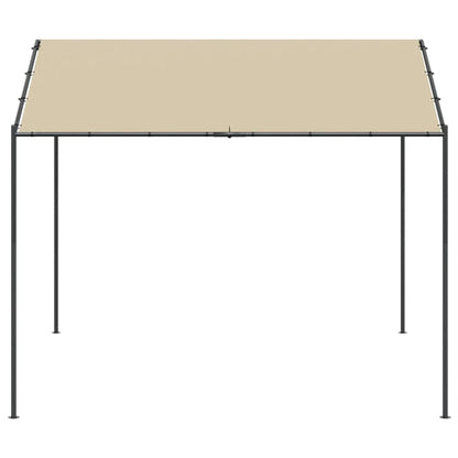 Tuinpaviljoen 4X4 M Staal En Stof Beige