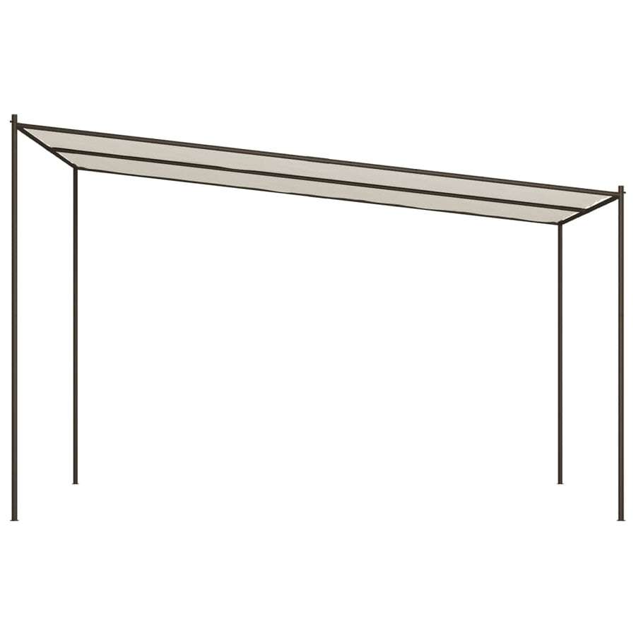 Prieel 4X4 M 180 G/M² Stof En Staal Wit