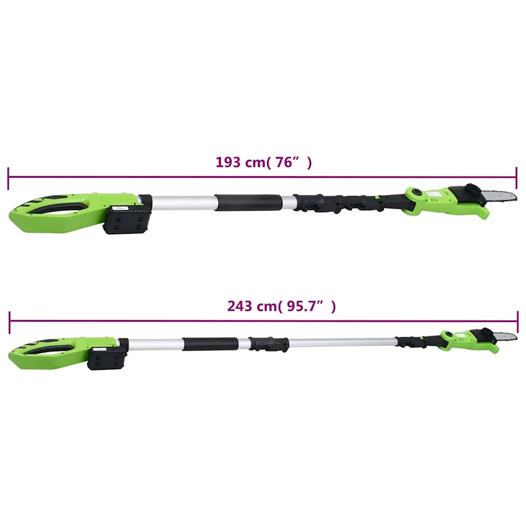 4-Delige Tuingereedschapsset Draadloos Met Oplader En Accu