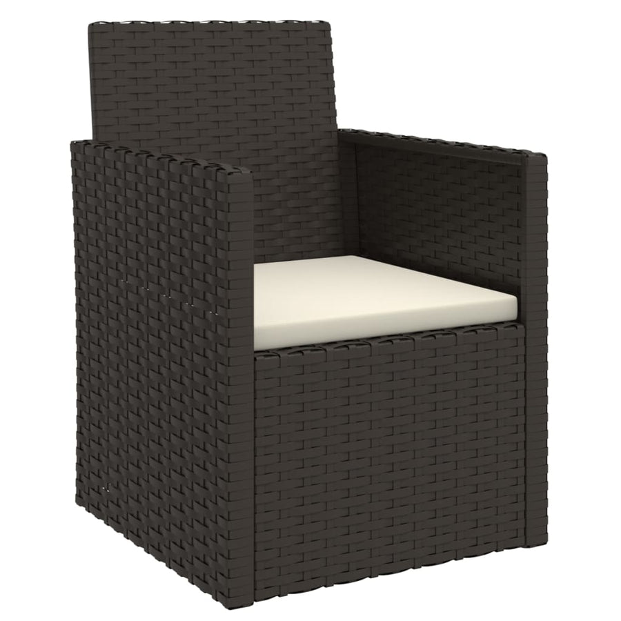 Tuinstoel Met Kussen Poly Rattan 1