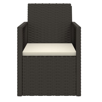 Tuinstoel Met Kussen Poly Rattan 1