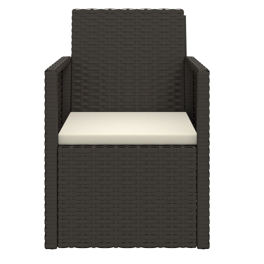 Tuinstoel Met Kussen Poly Rattan 1