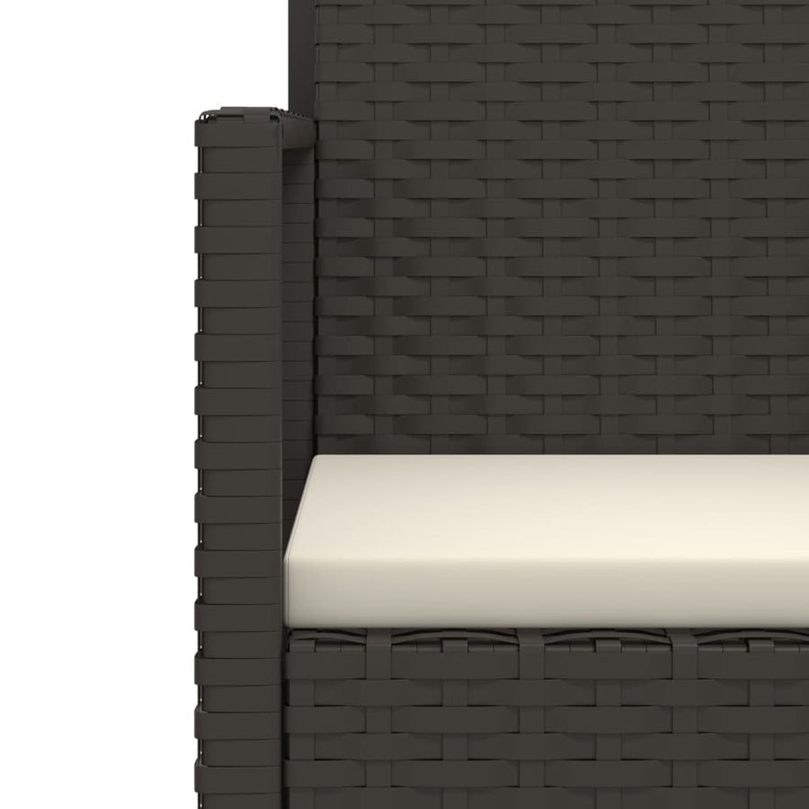 Tuinstoel Met Kussen Poly Rattan 1
